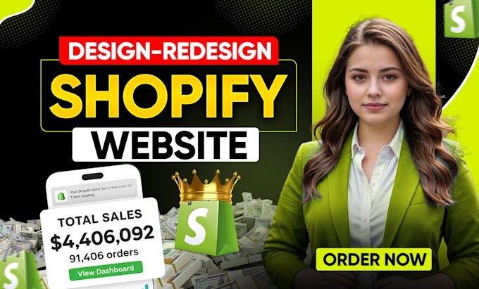 I will build an automated dropshipping shopify store or shopify website